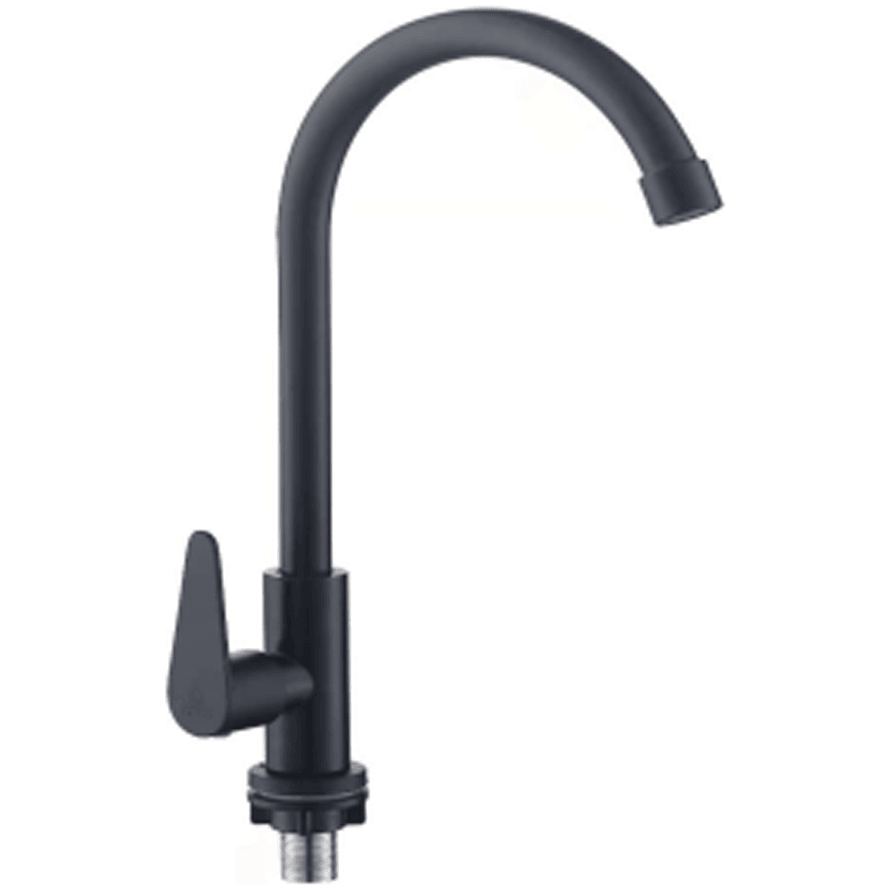 Waterhouse WH-SINKBLKF2 Gooseneck Faucet F2-Design (Matte Black) - KHM Megatools Corp. Waterhouse WH-SINKBLKF2 Gooseneck Faucet F2-Design (Matte Black) - KHM Megatools Corp.